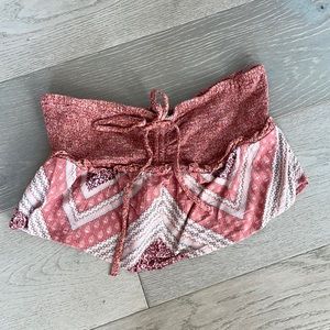 Bandeau crop top